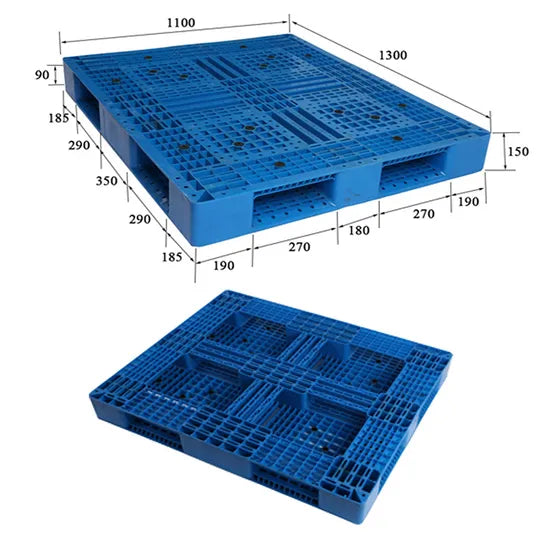 Industrial plastic pallet